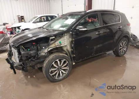 2017 Kia Sportage Ex из США, поврежденный, VIN KNDPNCAC3H7264536